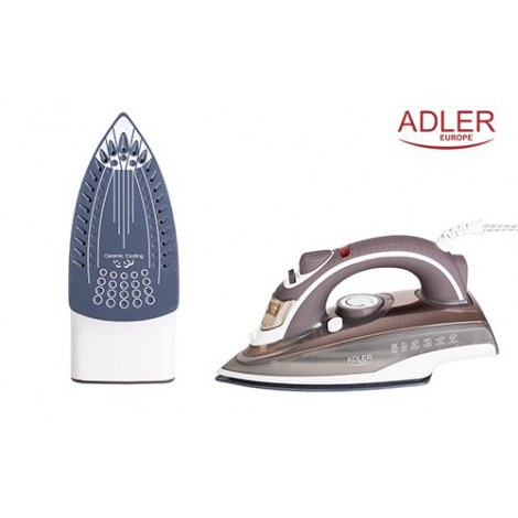 Adler | AD 5030 | Iron | Steam Iron | 3000 W | Water tank capacity 310 ml | Continuous steam 20 g/min | Brown - 2